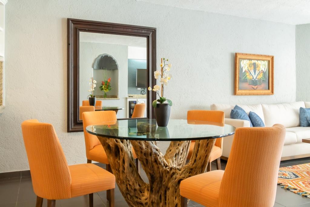 Terrasol Beach Resort Condo Unit 116 Living Room