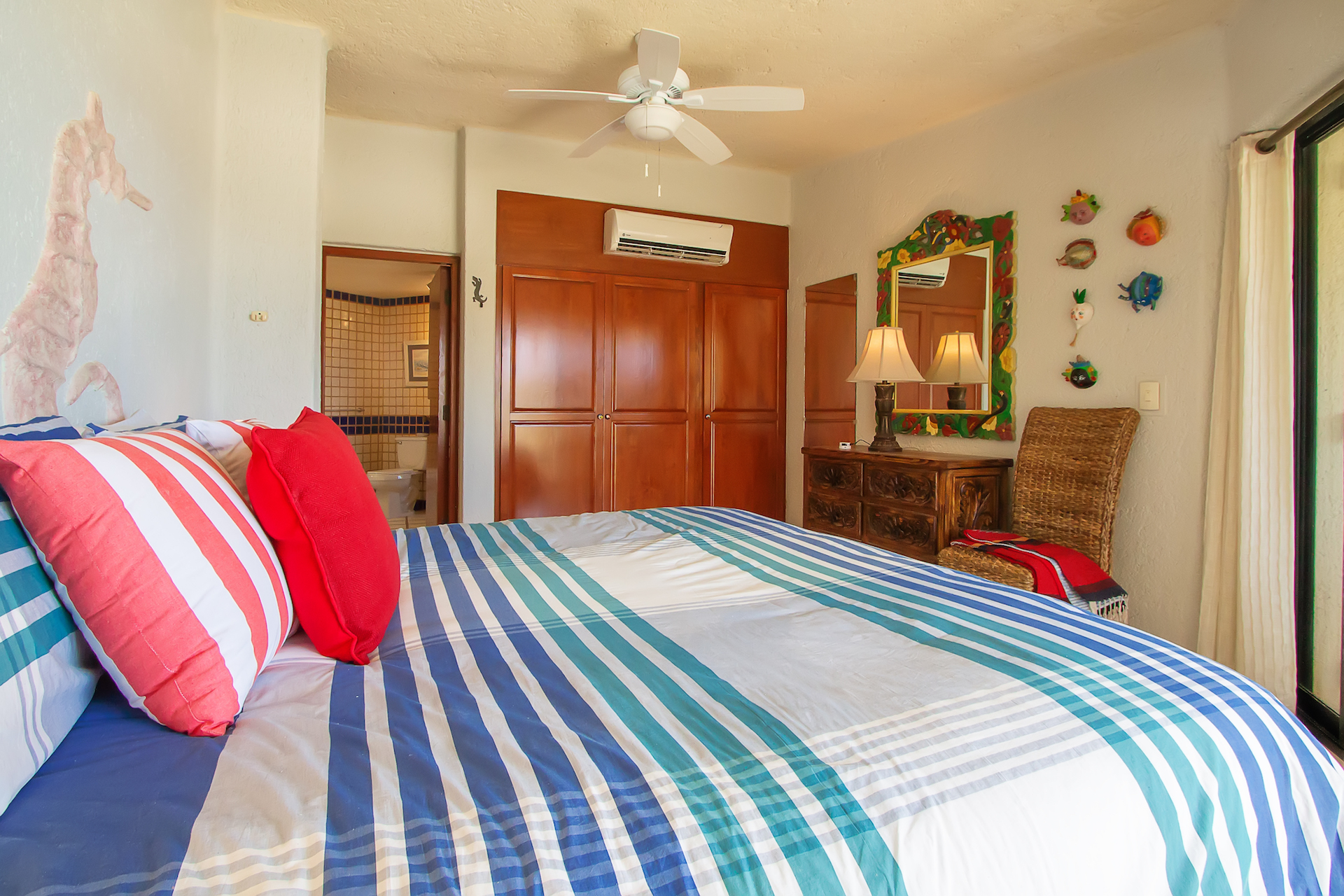 Terrasol Beachfront Resort Condo Unit 250 Bedroom