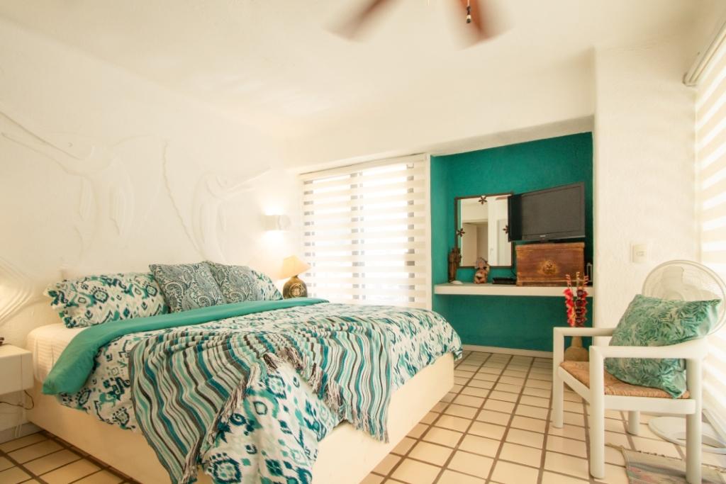 bedroom of terrasol beachfront resort hotel
