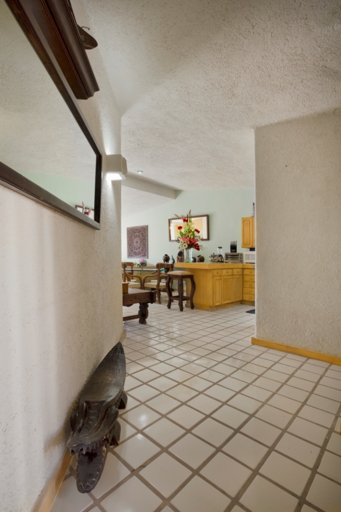 hallway of terrasol beach resort vacation rental home for sale in mexico